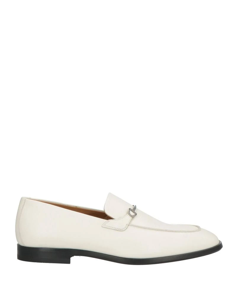 Shop Burberry Shield Buckle-Detailed Loafers on Sale at  display picture 1