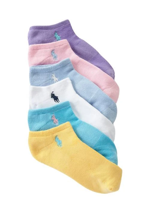 Ralph Lauren Women
s Cushion Low Cut Socks - 6 Pack