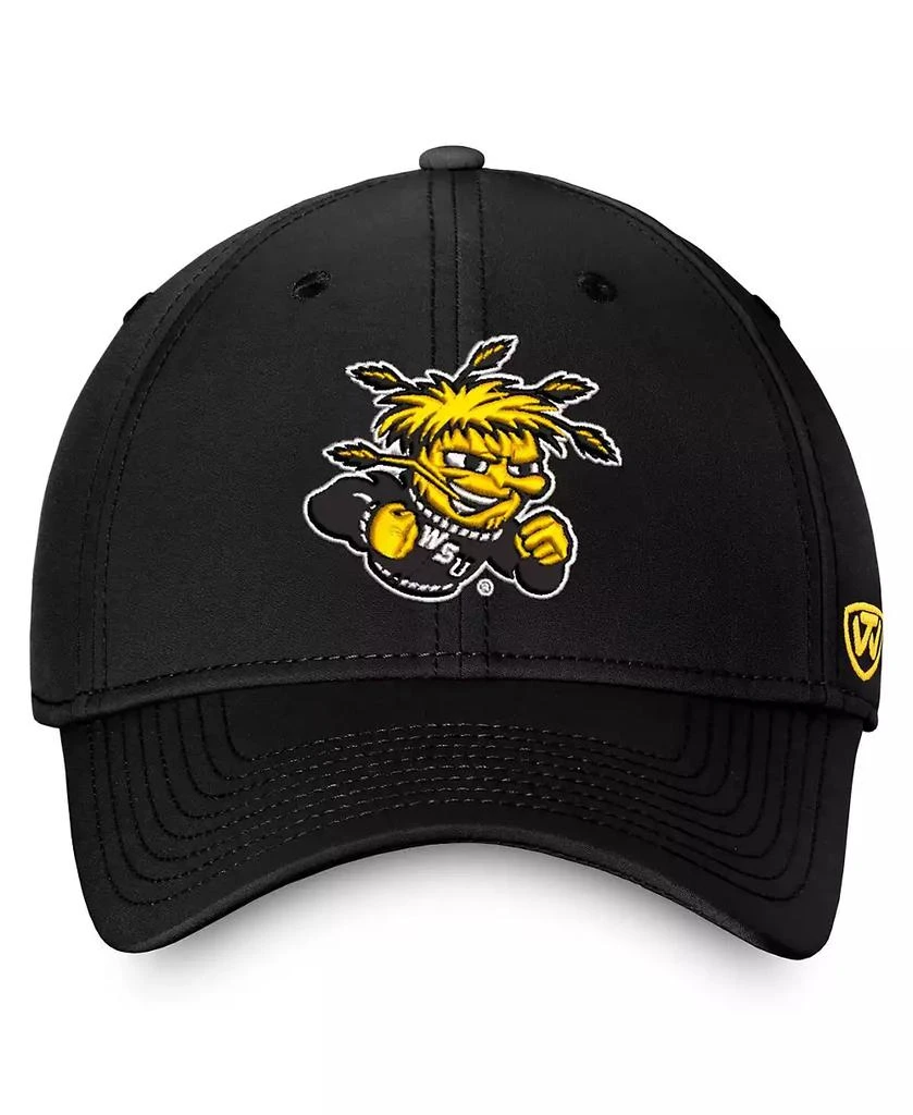 Top of the World Men's Black Wichita State Shockers Reflex 2.0 Logo Flex Hat 2