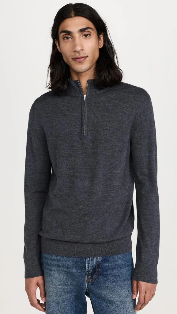 Club Monaco Merino Quarter Zip Sweater 1