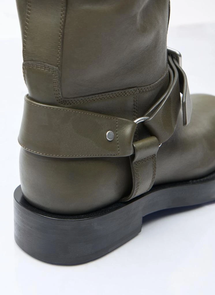 Burberry Leather Saddle High Boots 6