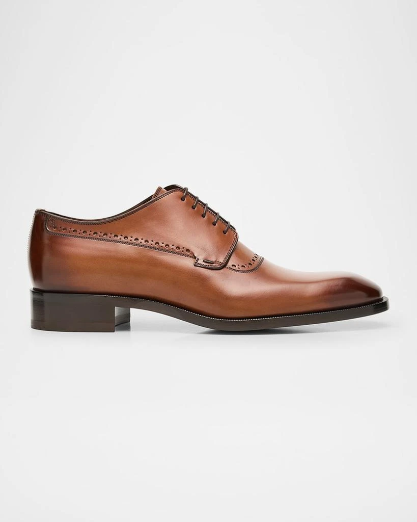 christian louboutin dress shoes Christian Louboutin Brogue Leather Oxford Shoes Brown EU 39 US 6 – MAC AND  LOU
