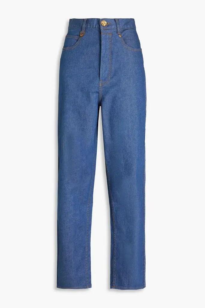 Zimmermann High-rise barrel-leg jeans