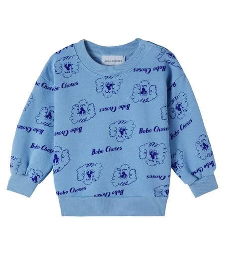 BOBO CHOSES Pickles The Dog cotton jersey sweatshirt