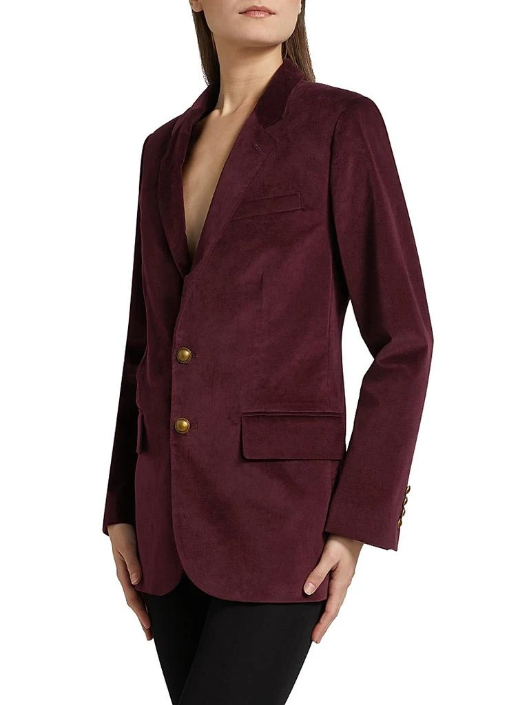 FRAME Everyday Velvet Blazer 4