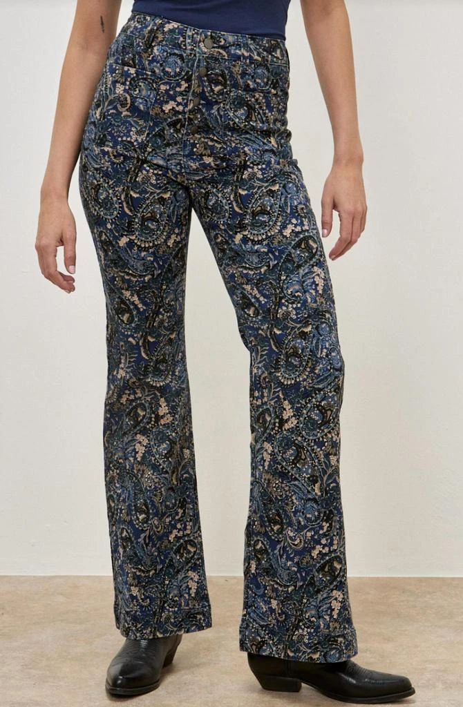 APRICOT Apricot - Paisley Print Flare Pants 2