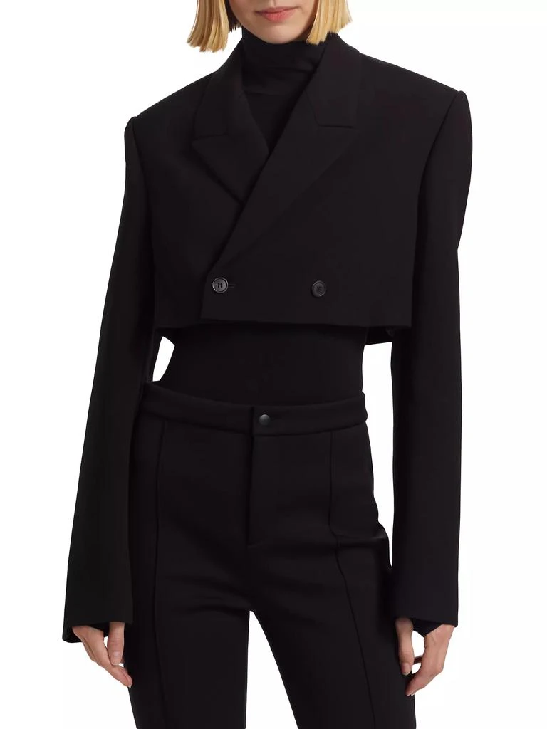 WARDROBE.NYC Crop Double-Breasted Blazer 3