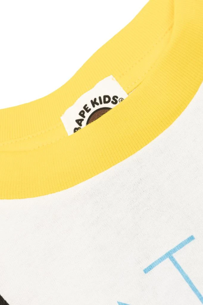 A BATHING APE® Kids T-shirt with print 3