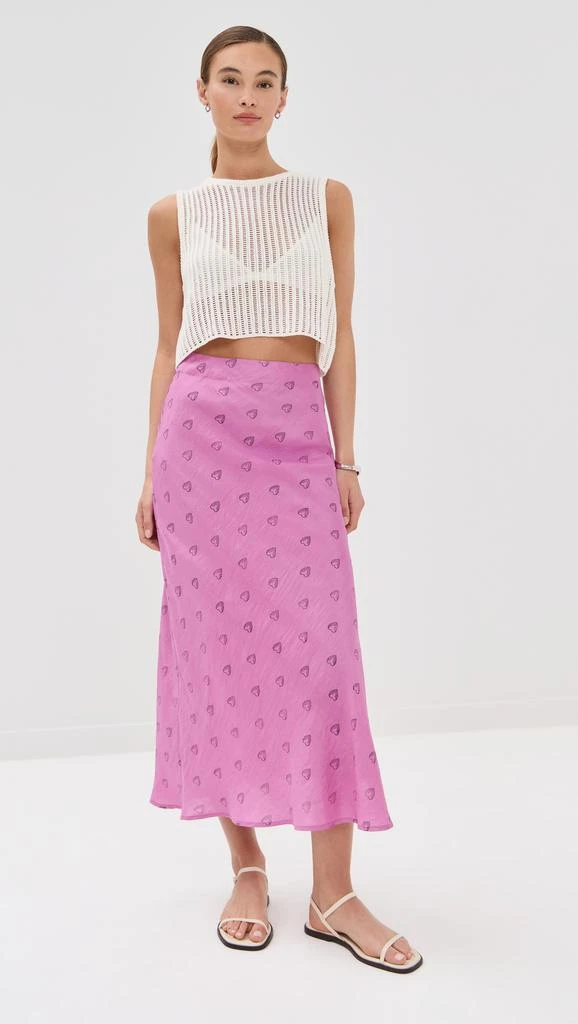 Alix of Bohemia Lyra Fuchsia Heart Skirt 4