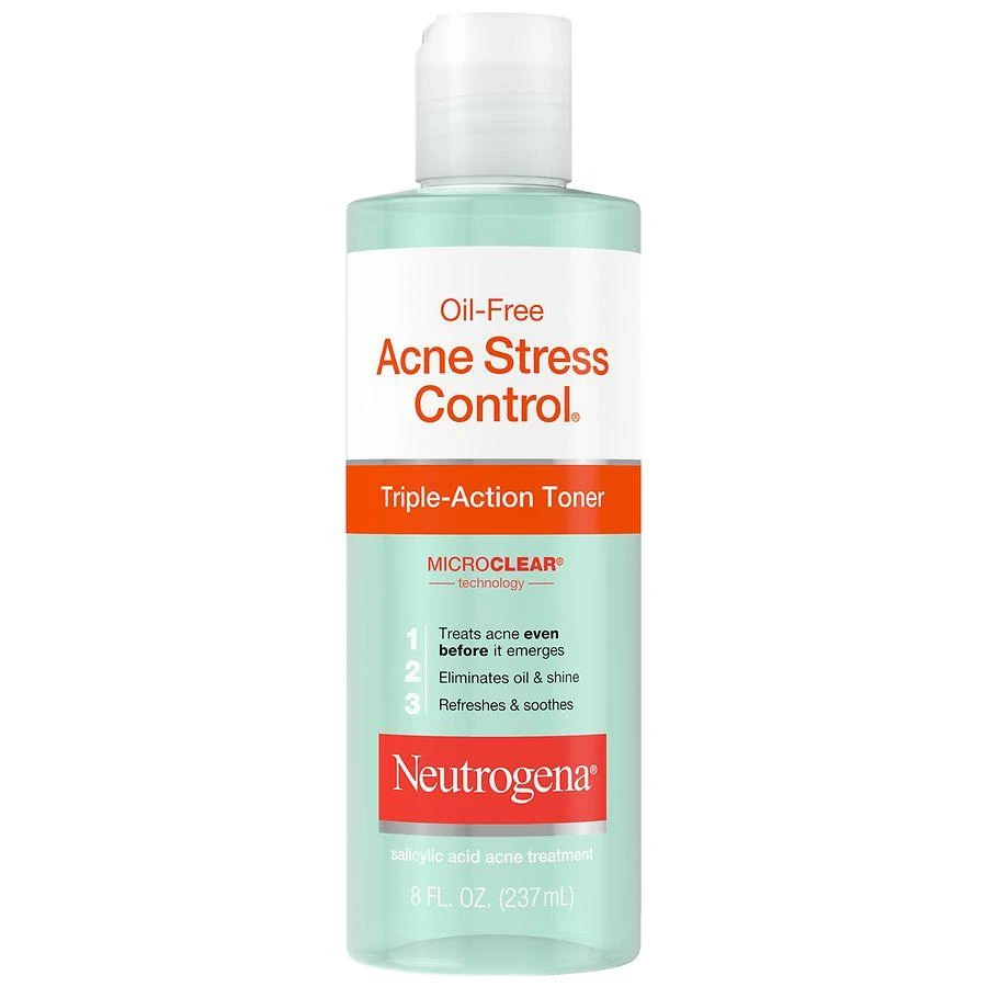 Neutrogena Oil-Free Acne-Fighting Stress Control Triple-Action Facial Toner