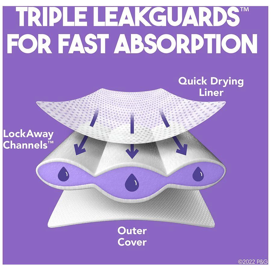 Luvs Pro Level Leak Protection Diapers Size 5 (27+ lbs) 5