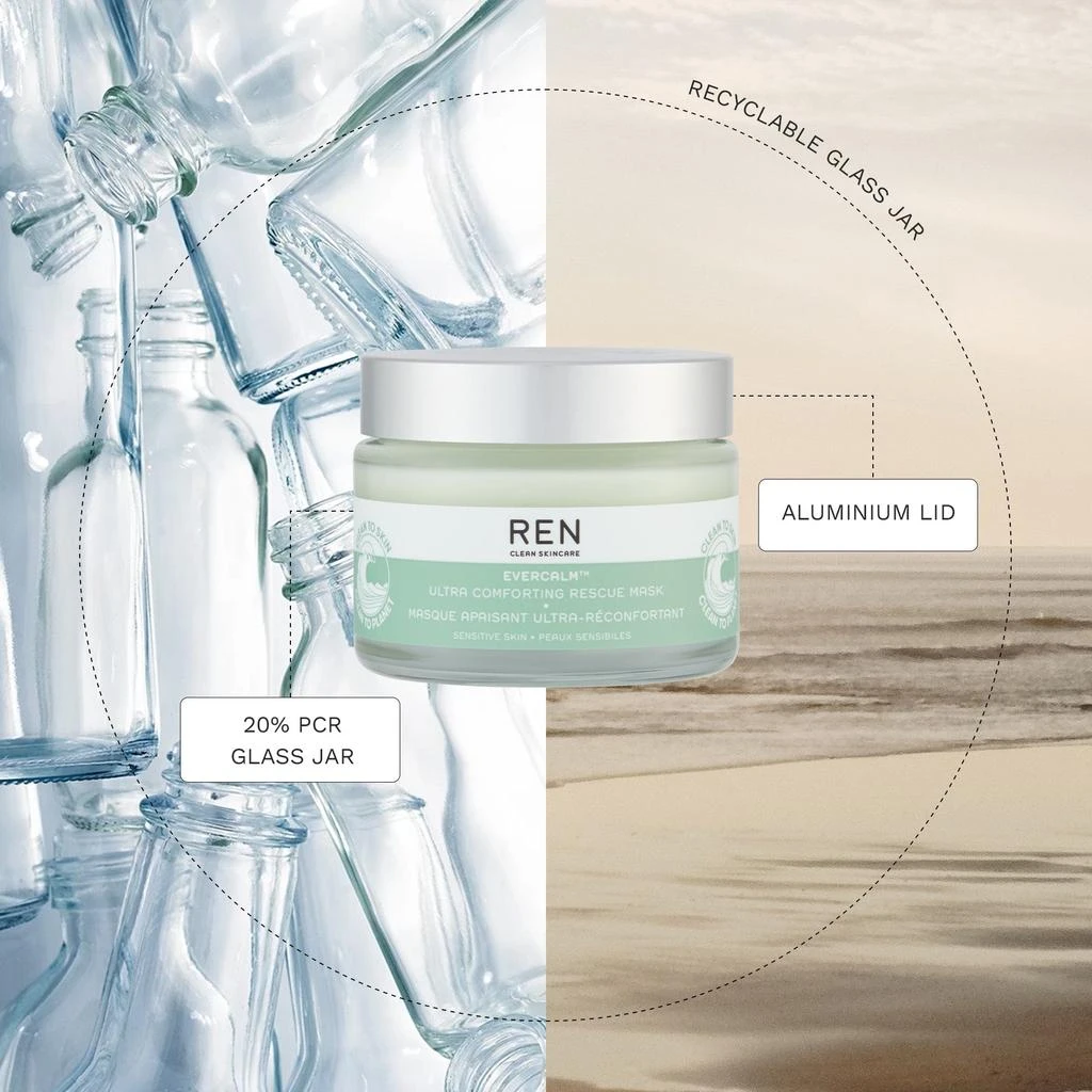 REN Clean Skincare Evercalm™ Ultra Comforting Rescue Mask 7