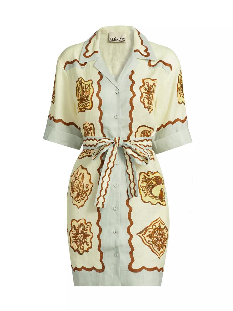 ALÉMAIS Relic Mini Shirtdress