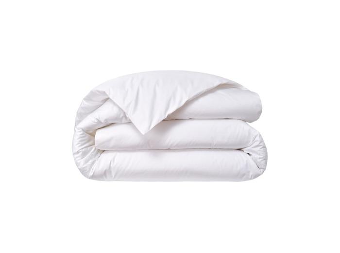 Yves Delorme Yves Delorme - Housse de couette en percale de coton blanc, Muse