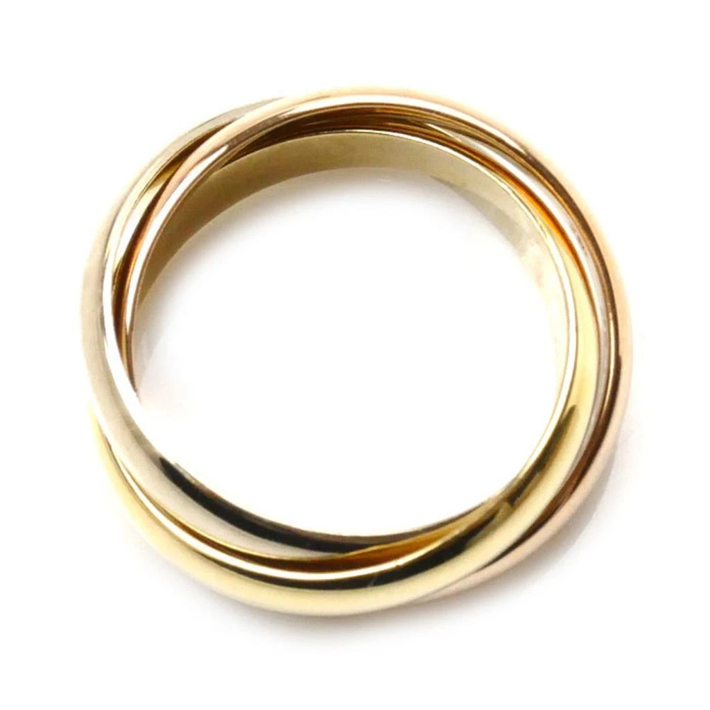 Cartier pink gold (18K) gold (18K) yellow gold (18K) Band Ring (Pre-Owned) 3