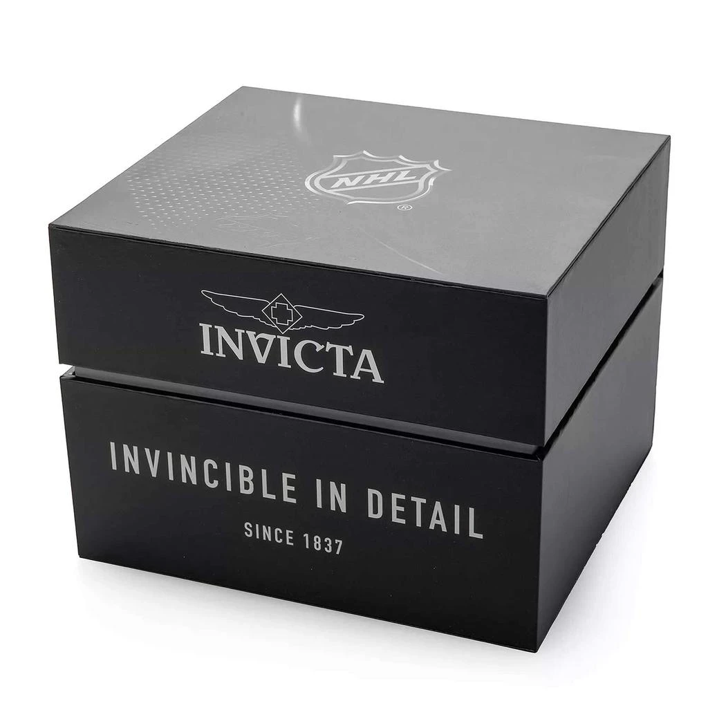 Invicta Invicta Men's Quartz Watch - NHL Anaheim Ducks Black and Orange Dial Steel | 42257 2