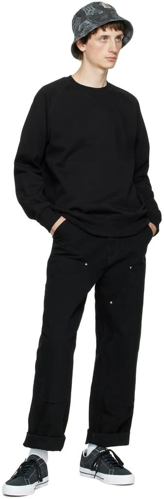 Carhartt Work In Progress Black Chase Sweatshirt 4