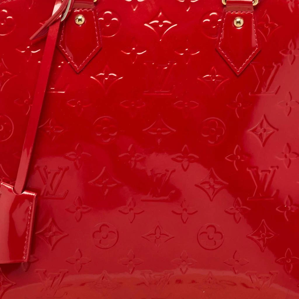 Louis Vuitton Louis Vuitton Pomme D’amour Monogram Vernis Alma GM Bag 5