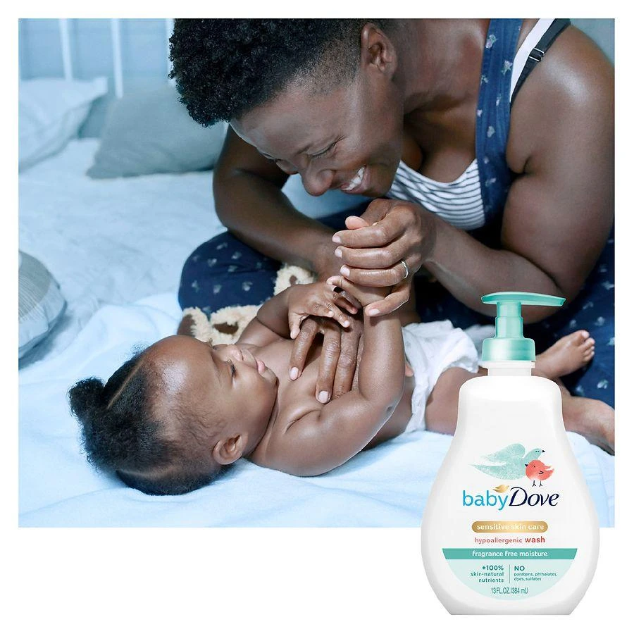 Dove Sensitive Skin Care Wash Fragrance Free 6