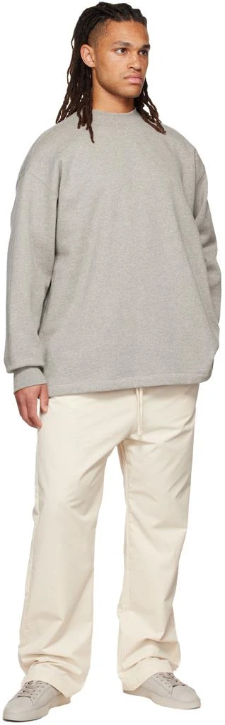 Fear of God ESSENTIALS Off-White Relaxed Lounge Pants 4