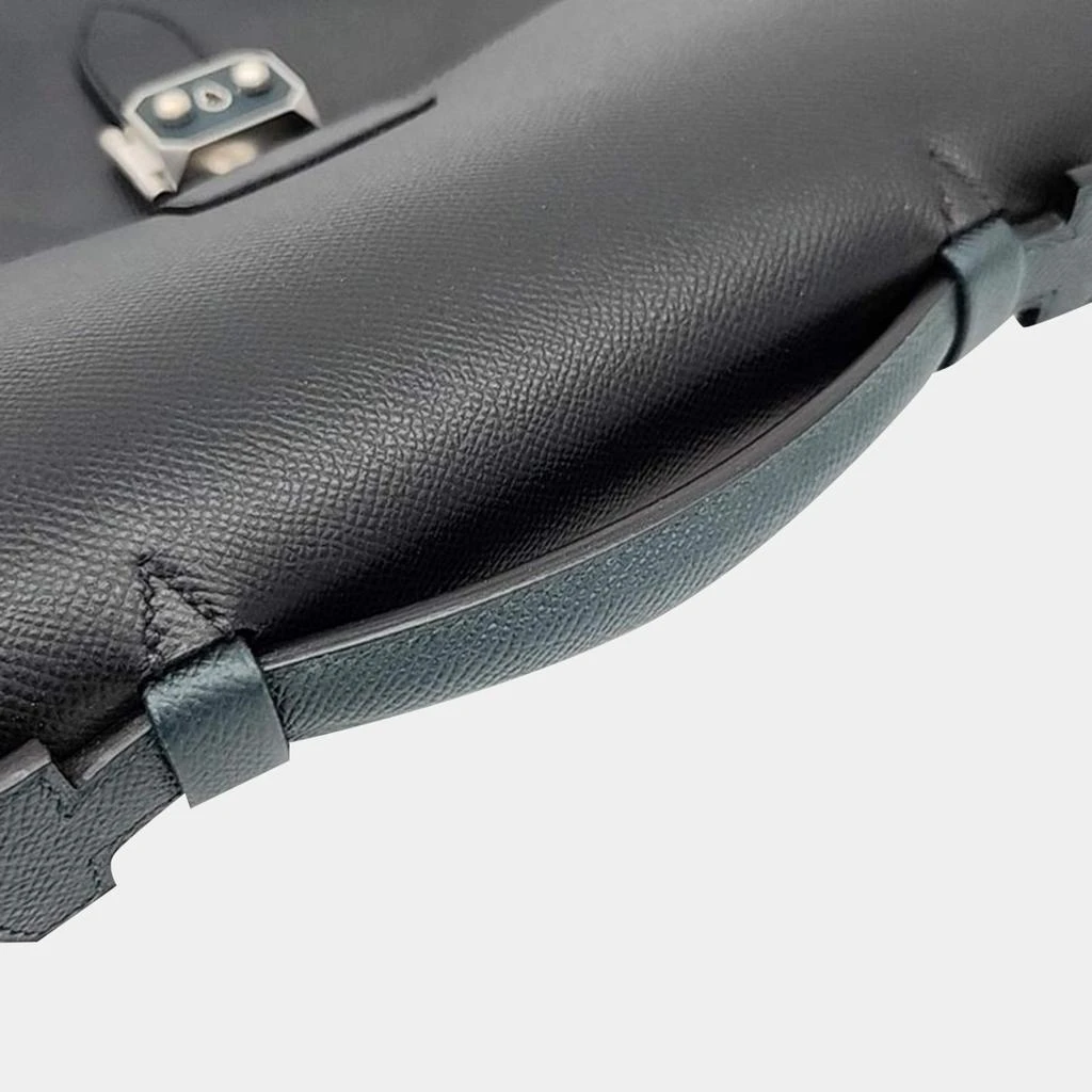 Hermes Hemes Noir Epsom Leather Sac-a-Depeches Briefcase Bag 4