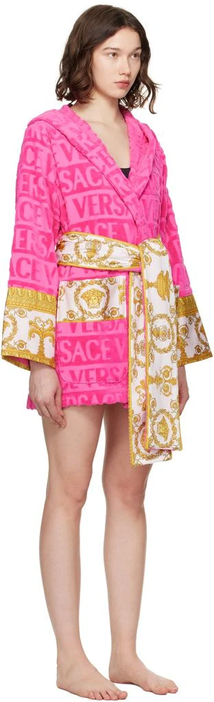 Versace Pink
I Heart Baroque
Short Bathrobe 2