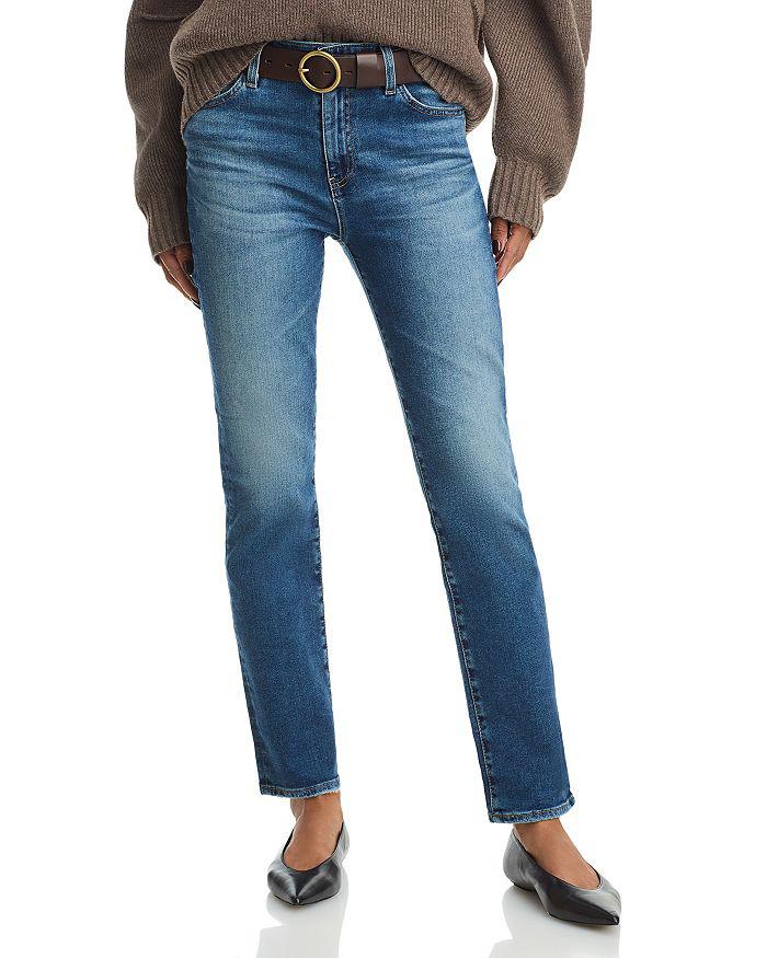 AG Mari Mid Rise Straight Jeans in 14 Years