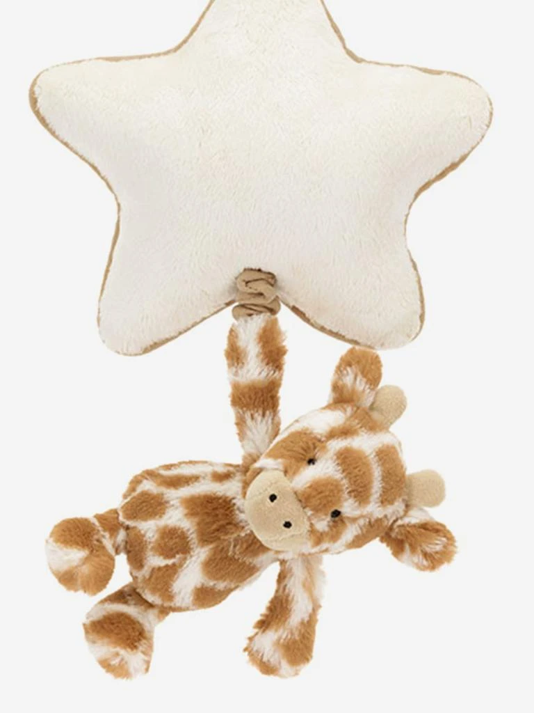 Jellycat Jellycat Bashful Giraffe Musical Pull in Brown (30 CM) 4