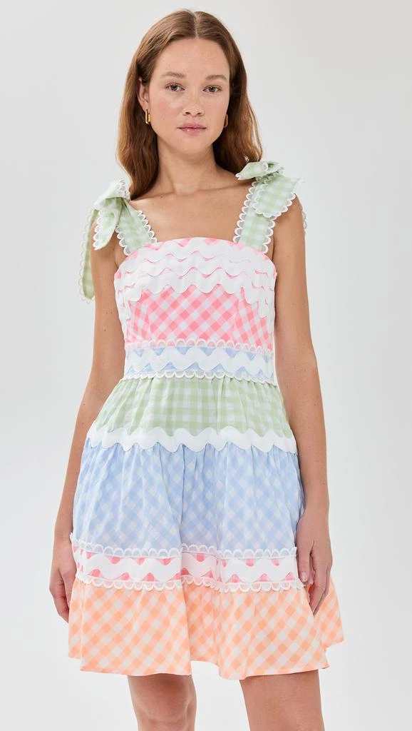 CeliaB Jade Short Vichy Multi Dress 6