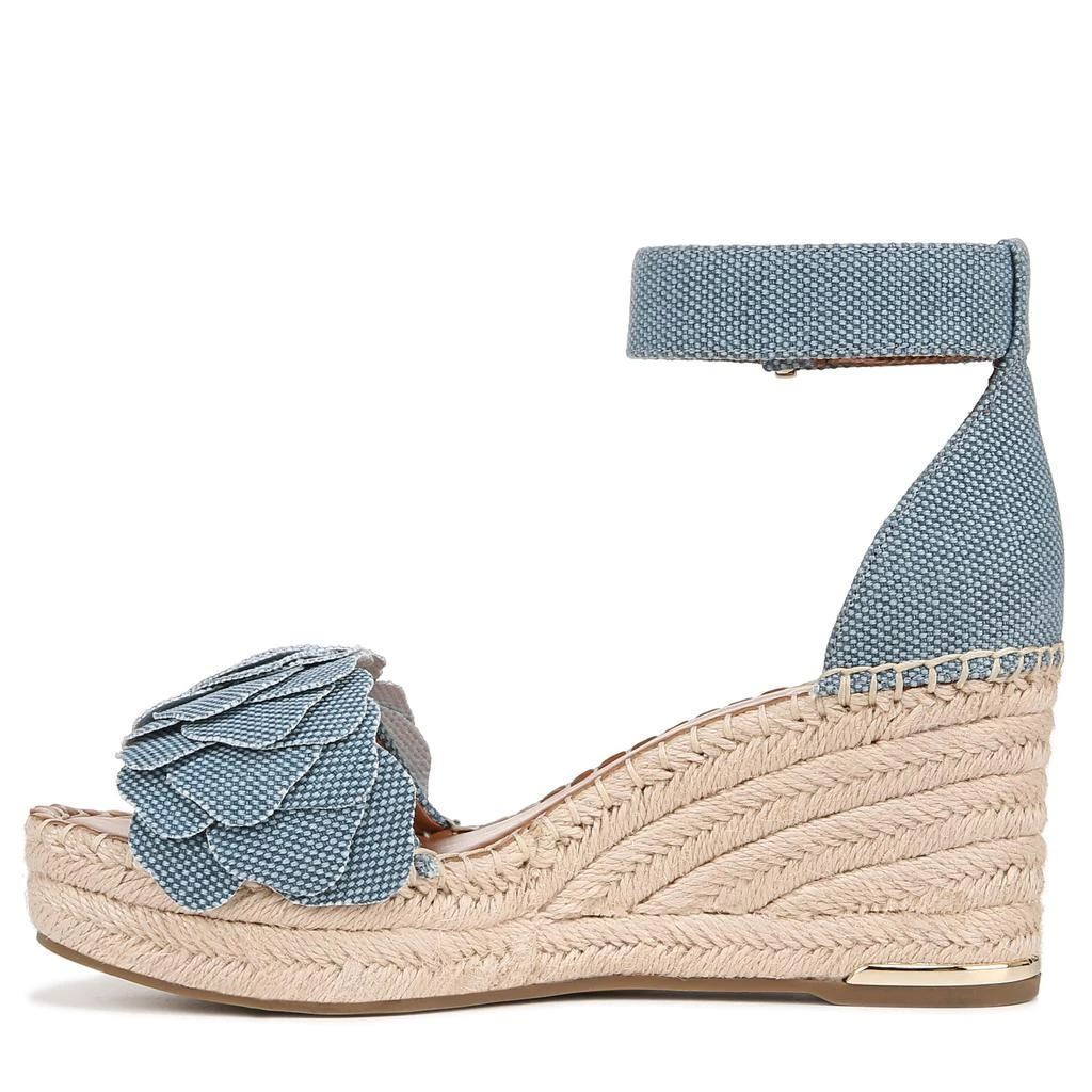 Franco Sarto Clemens Jute Wrapped Espadrille Wedge Heel Sandals 4