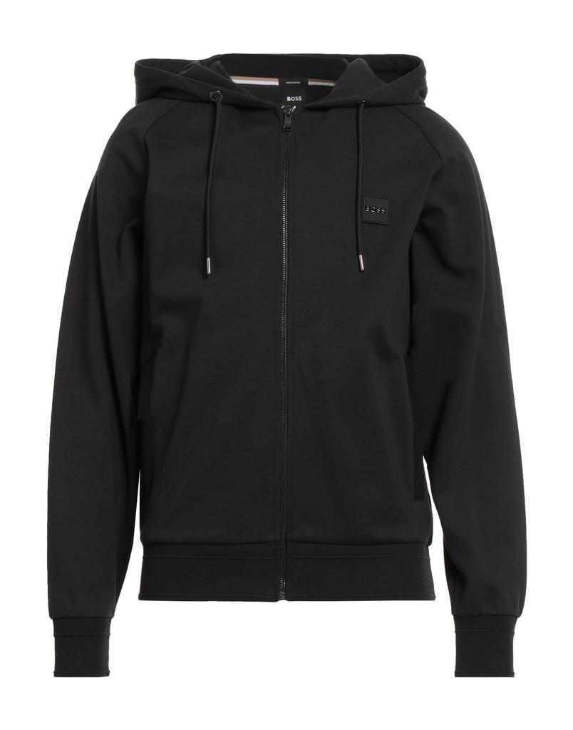 パーカー・フーディ Hugo Boss FW25 SWEATSHIRT WITH LOGO (50514530 10244192001) HUGO Regular Fit Square Logo Hooded Jersey Sweatshirt at