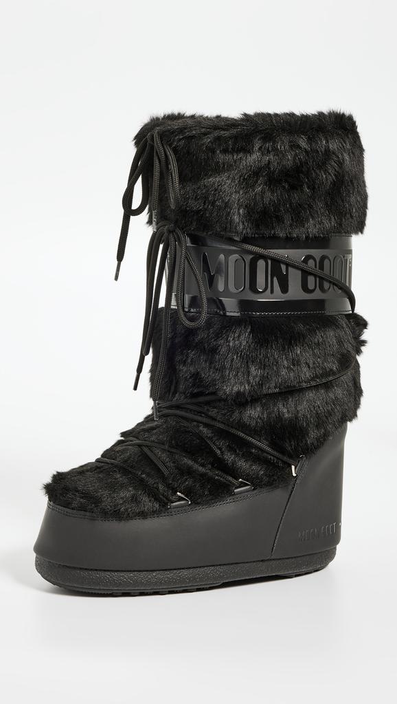 Moon Boot Icon Faux Fur Boots