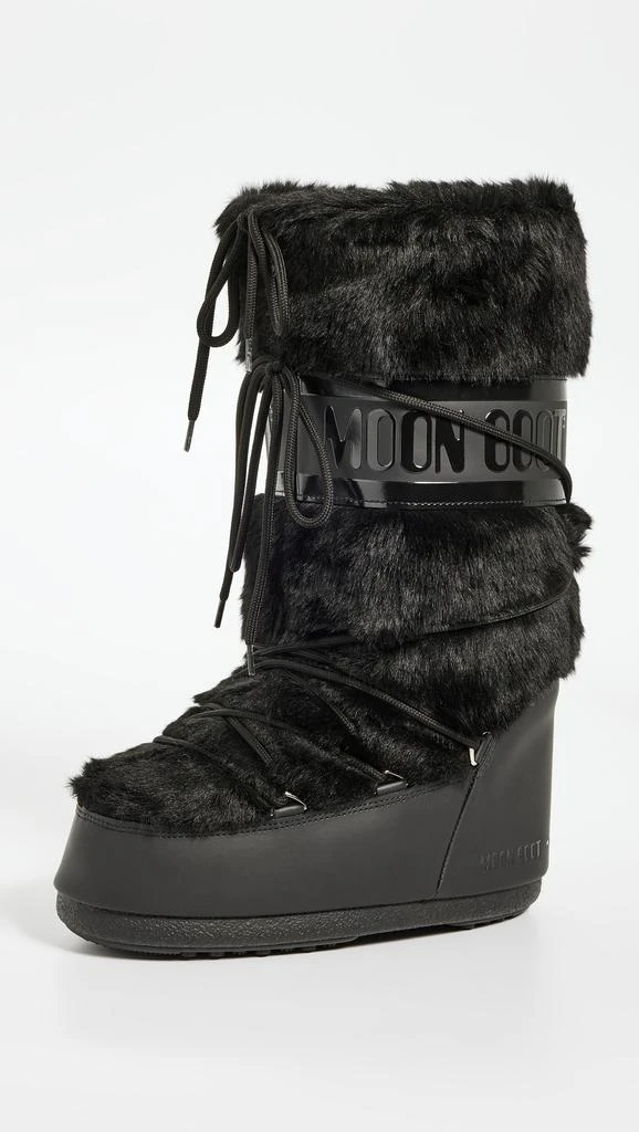 Moon Boot Icon Faux Fur Boots 1