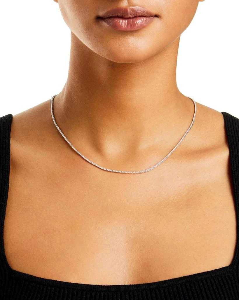 Bloomingdale's Diamond Tennis Necklace in 14K White Gold, 2.0 ct. t.w. 2