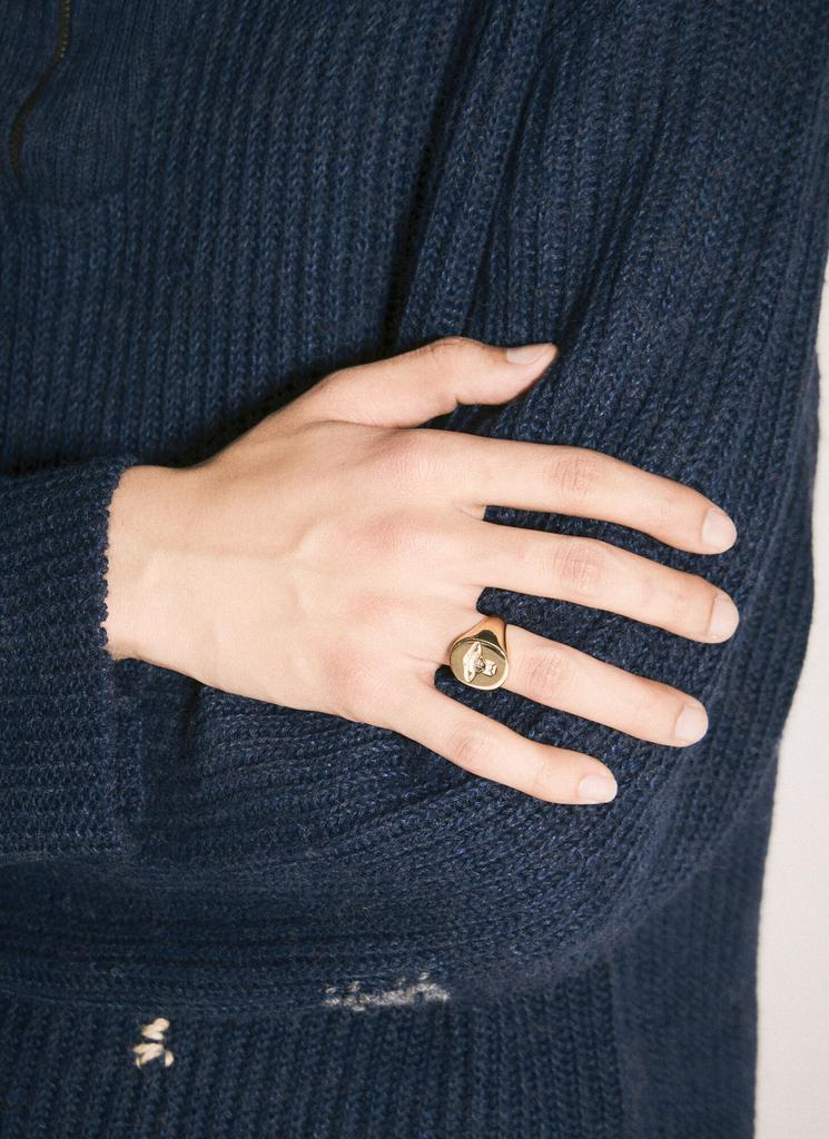 Vivienne Westwood Orlando Ring en Silver pour homme | LN-CC®