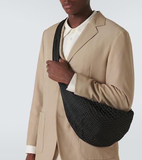 lemaire filt net bag マロングレージュ Small FILT Net Bag in Light Beige | LEMAIRE