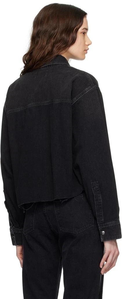 AGOLDE Black Nyx Denim Shirt 3