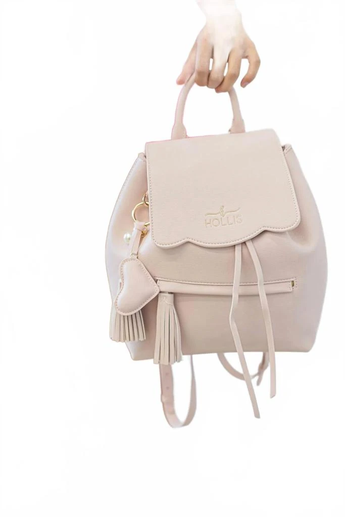 HOLLIS Women
s Mini Backpack In Blush 2