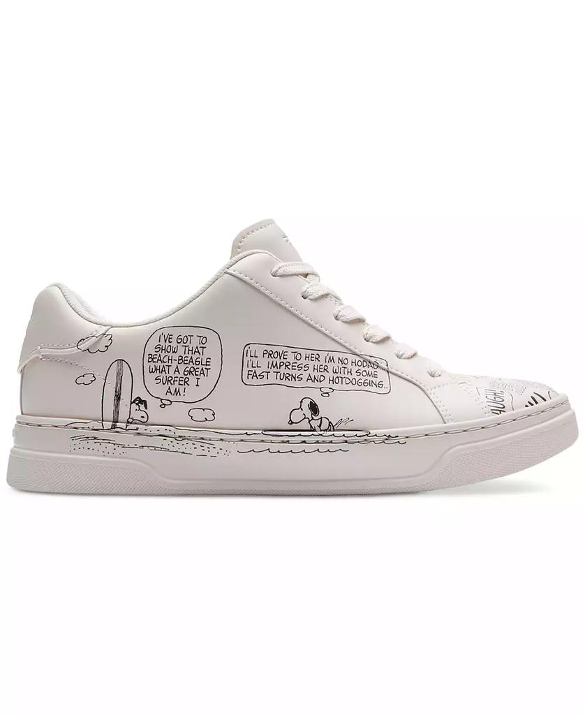 Coach Women's Peanuts Comic High Line Leather Sneakers