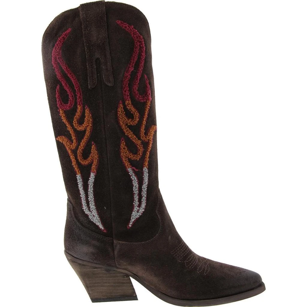 Steve Madden Graciella Womens Block Heel Pointed Toe Cowboy, Western Boots 2