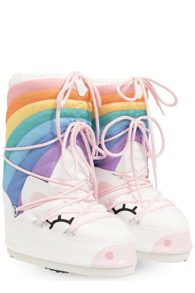 Moon Boot Moon Boot Kids Icon Unicorn Round Toe Snow Boots 2