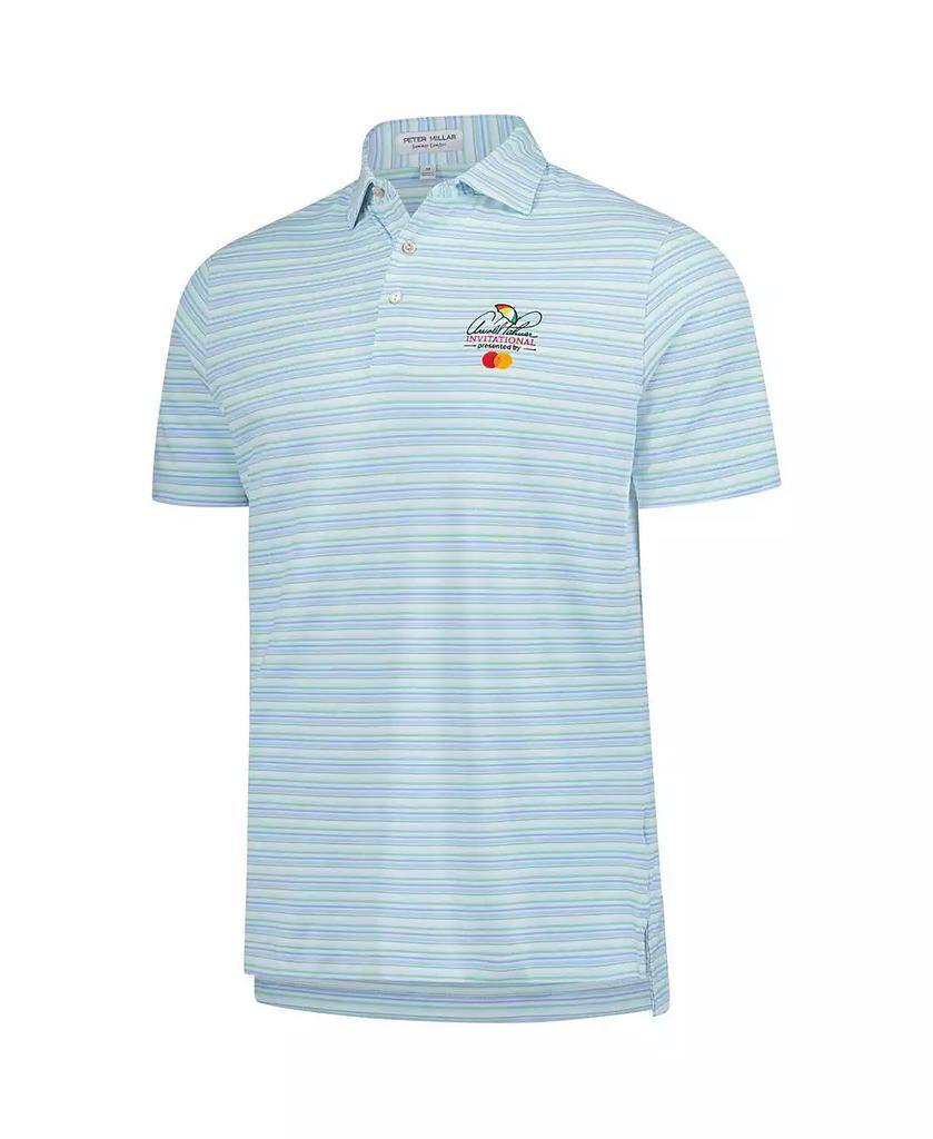 Peter Millar Men's Light Blue Arnold Palmer Invitational Atrium Performance Polo Shirt
