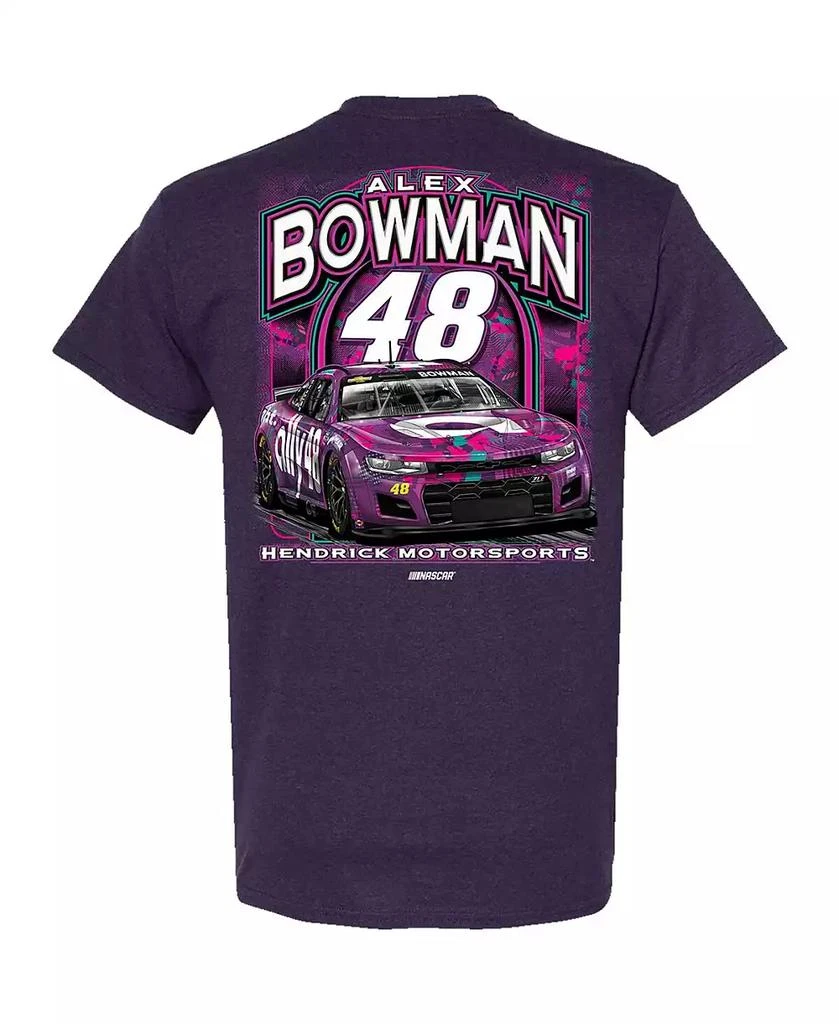 Hendrick Motorsports Team Collection Men's Purple Alex Bowman Car T-shirt 2