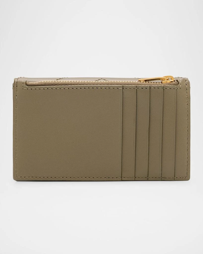 Yves Saint Laurent Cassandre YSL Quilted Leather Fragments Card Holder 4