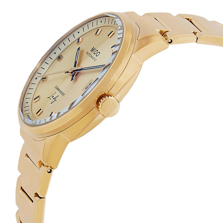 MIDO Open Box - Mido Commander Lady Automatic Champagne Dial Watch M021.207.33.021.00