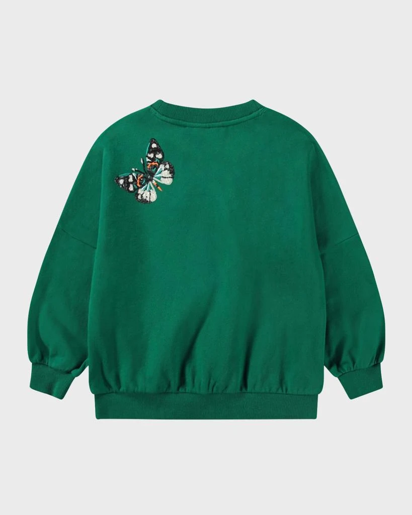 Molo Girl's Marika Embellished Butterfly Sweatshirt, Size 8-12 5