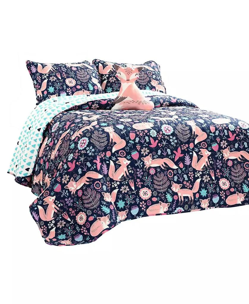 Macy's Kids Pixie Fox 3 Piece Quilt Set 1