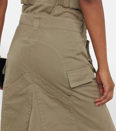 COPERNI Paneled cotton maxi skirt 6