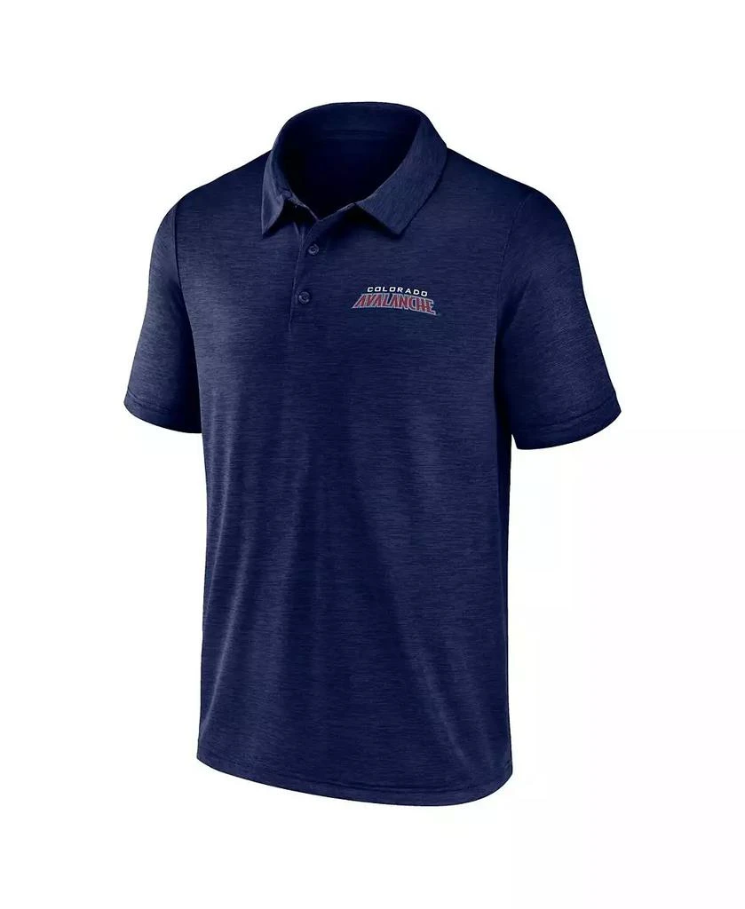 Logo Athletic Men's Navy Colorado Avalanche Unstoppable Polo Shirt 2
