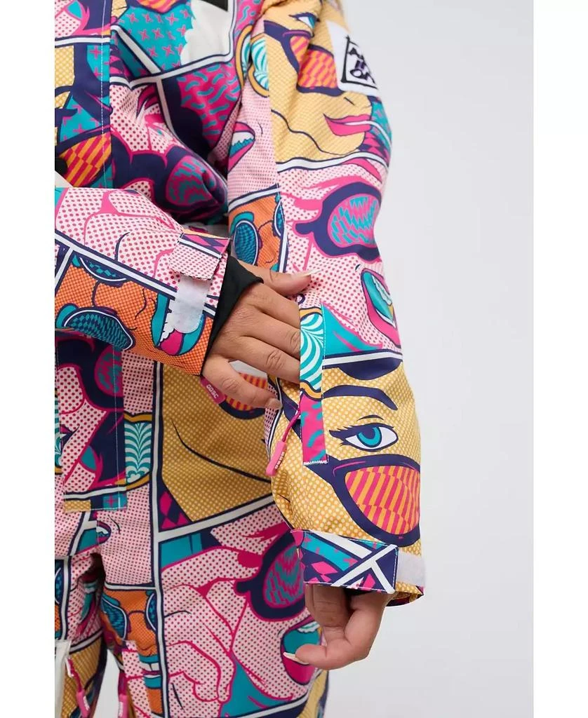 OOSC Women
s Comic Book Candy - Shaped Ski Suit 3